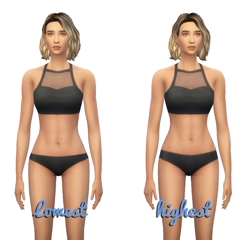 sims 4 extreme body sliders